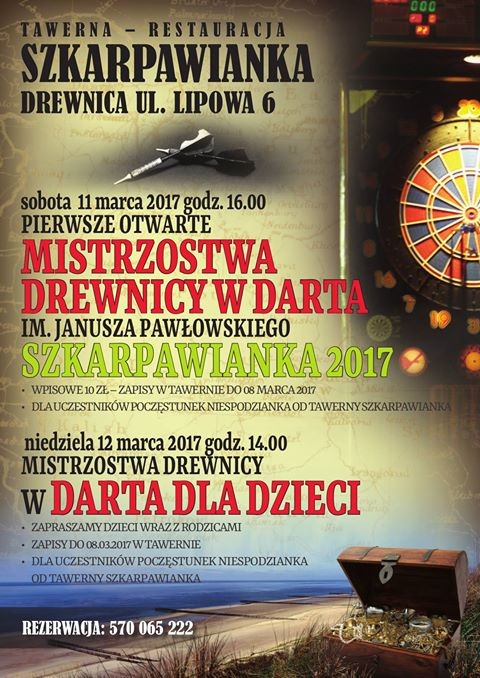 Drewnica. Restauracja tawerna Szkarpawianka zaprasza na I otwarte Mistrzostwa&#8230;