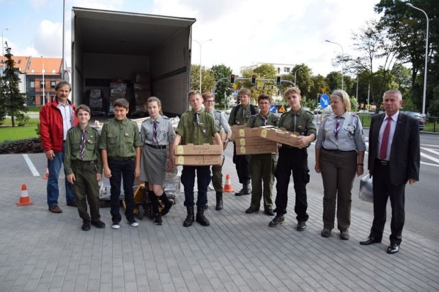 Malbork : Mieszkańcy przekazali dary dla ofiar nawałnicy - 25.08.2017