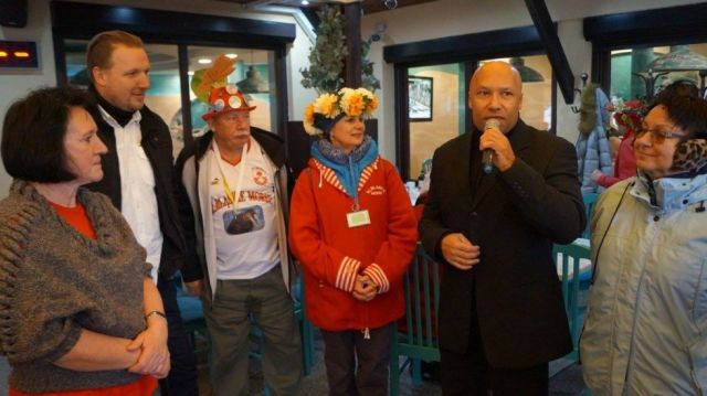 Kąty Rybackie : Relacja z morsowania w Krainie Kormoranów w Kątach&#8230;