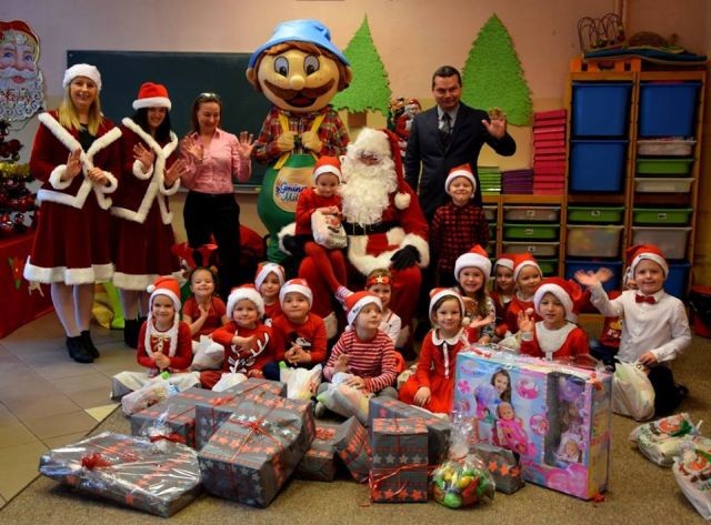 Święty Mikołaj odwiedził przedszkolaki z Miłoradza! - 06.12.2017