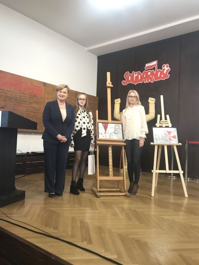 Gmina Miłoradz: Nagroda zawiedzie ją aż do Brukseli… Martynko, gratulacje!