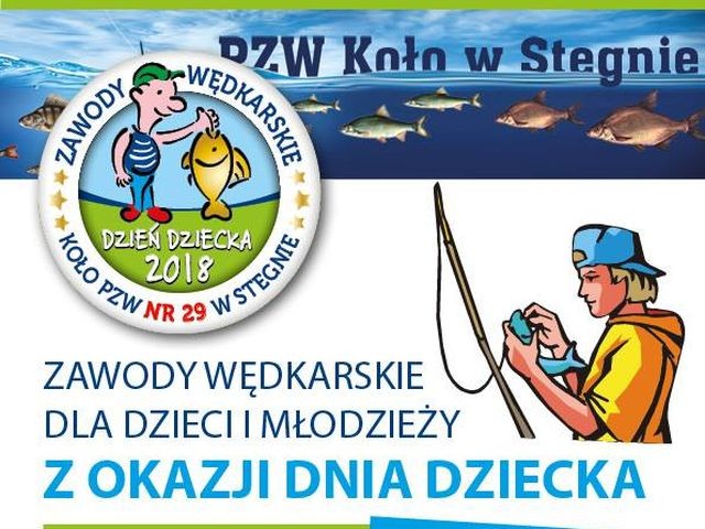 Zapraszamy na zawody wędkarskie z okazji Dnia Dziecka w Jantarze