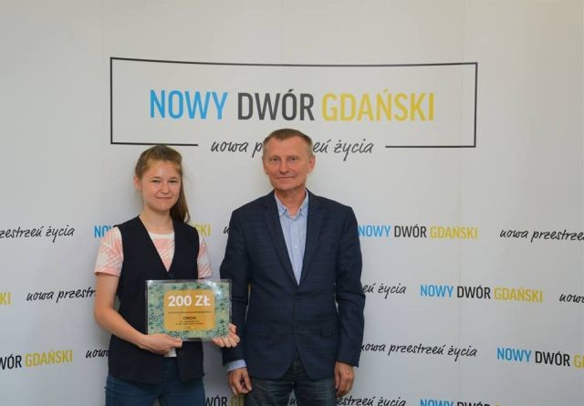 Nowy Dwór Gdański : Spotkanie Burmistrza Jacka Michalskiego z poszkodowaną&#8230;