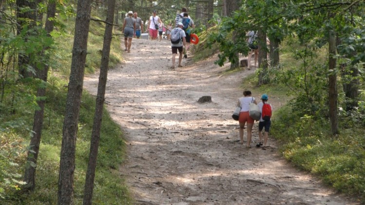 Podejście dla aktywnych i brak tłumów. Projekt plaża w Junoszynie.&#8230;