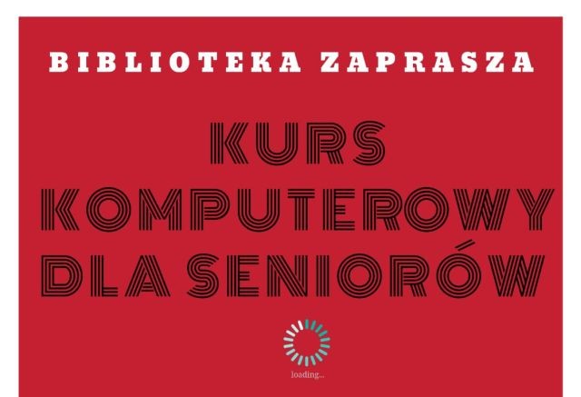 Kurs komputerowy dla seniorów. Malborska Mediateka zaprasza!