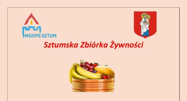 „Sztumska Zbiórka Żywności” - pomoc dla najuboższych mieszkańców.&#8230;