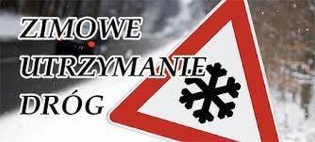 Plan zimowego utrzymania dróg i ulic na terenie Gminy Dzierzgoń. 