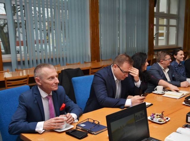 Nowy Dwór Gdański: W Urzędzie Miejskim o postępach prac dwóch projektów.