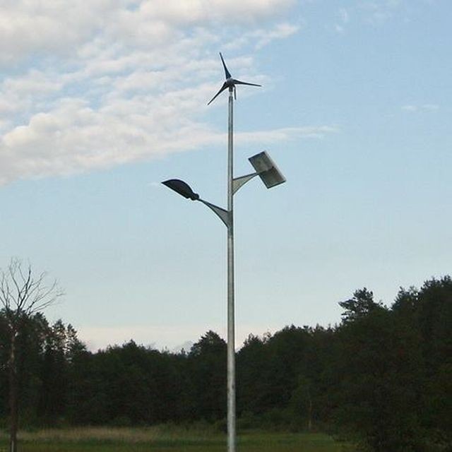 Modernizacja lamp hybrydowych w Gminie Dzierzgoń