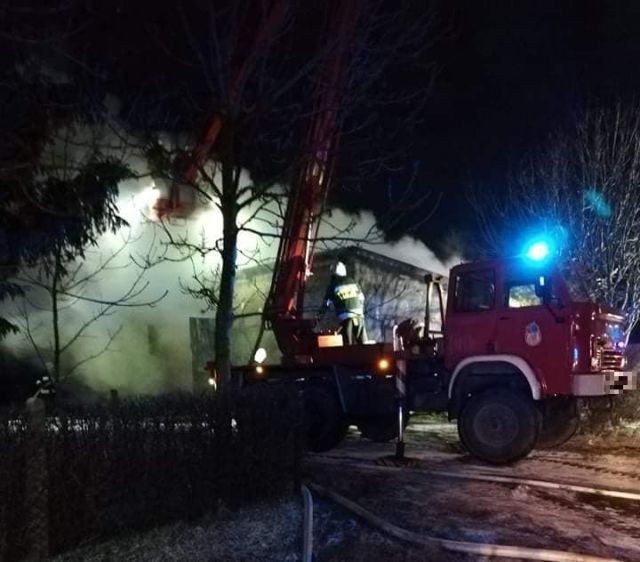 Pożary w Lubieszewie i Groszkowie - raport nowodworskich służb mundurowych