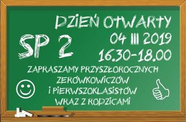 Dzień Otwarty w Szkole Podstawowej nr 2 w Malborku.