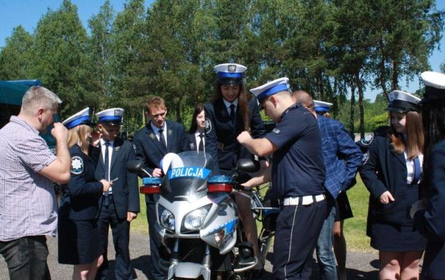 ZSP nr 4 z Malborka na VI Pomorskim Dniu Otwartym dla Klas o Profilu Policyjnym