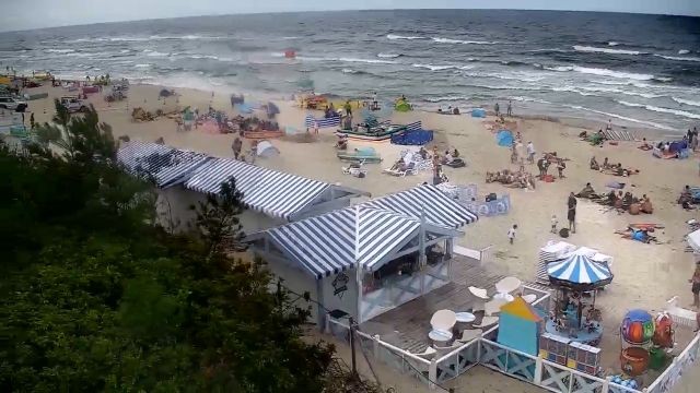 „Bezpiecznie nad wodą” spotkanie z nowodworską policją na plaży&#8230;