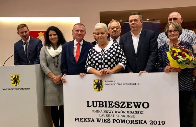 Lubieszewo wygrało 26.edycję Konkursu Piękna Wieś Pomorska. 