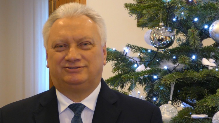 Jerzy Szałach, Burmistrz Nowego Stawu składa życzenia świąteczno-noworoczne&#8230;