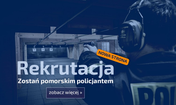 Zostań pomorskim policjantem! Trwa nabór przez nową stronę internetową.