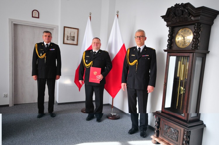 Kpt. Damian Tomaszewski mianowany p.o. zastępcy Komendanta Powiatowego&#8230;