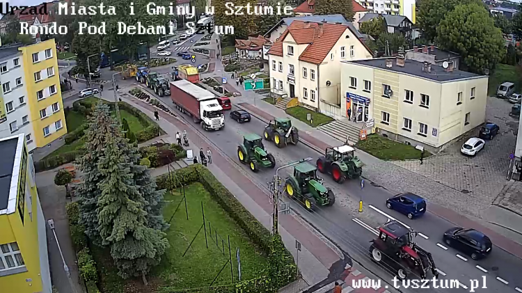 Protest rolników zablokował drogi w naszym regionie na kilka godzin.