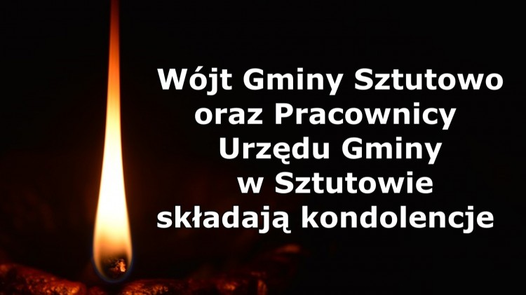 Wójt Gminy Sztutowo i pracownicy Urzędu Gminy w Sztutowie składają&#8230;