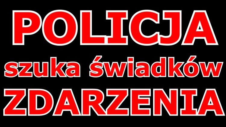 Policjanci z malborskiej komendy szukają świadków zdarzenia.