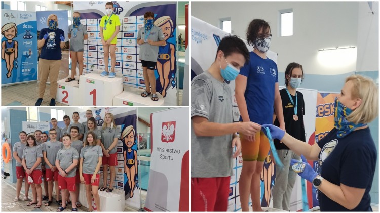 MAL WOPR. 13 medali na zawodach Otylia Swim Cup w Gdańsku.