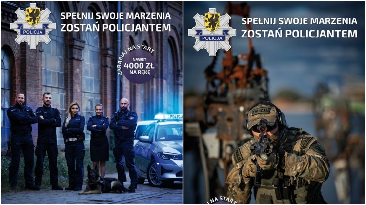 Spełnij swoje marzenia – zostań policjantem.