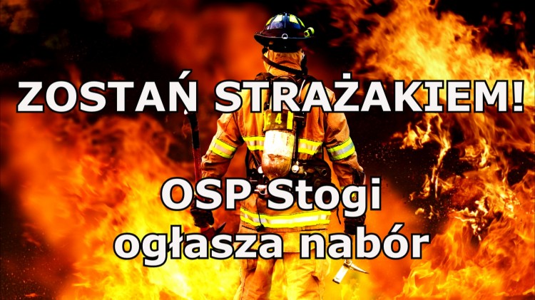 Malbork. Zostań strażakiem! OSP Stogi ogłasza nabór.