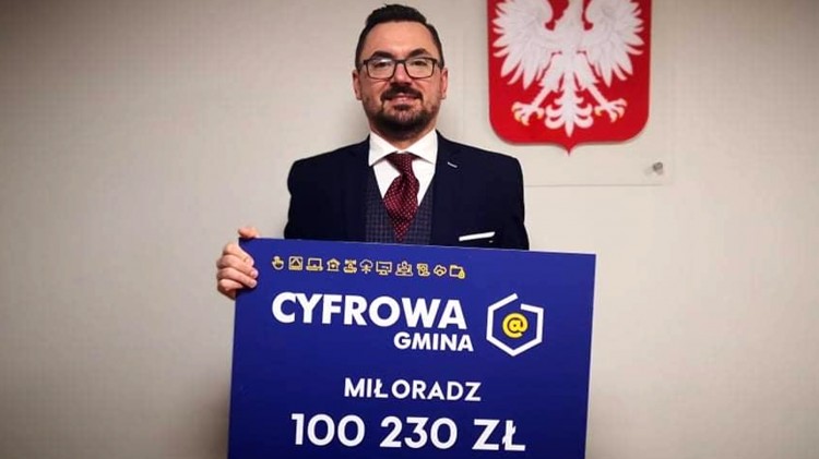 Gmina Miłoradz. Ponad 100 tys. zł na cyfryzację samorządu.