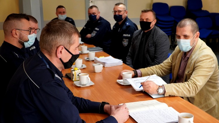 Nowy Dwór Gdański. Policjanci podsumowali działania w 2021 r.