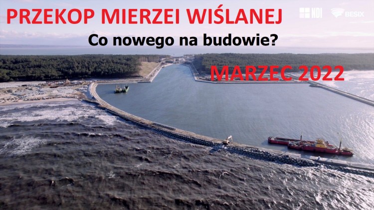 Co nowego na budowie przekopu Mierzei Wiślanej?