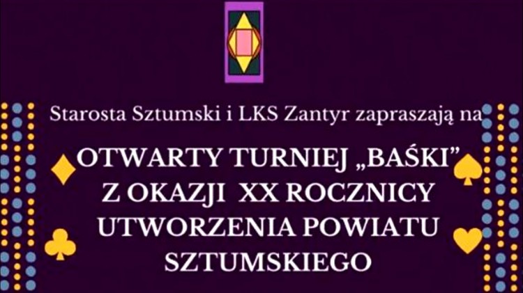 Sztum. Otwarty Turniej Baśki na XX rocznicę powstania Powiatu.