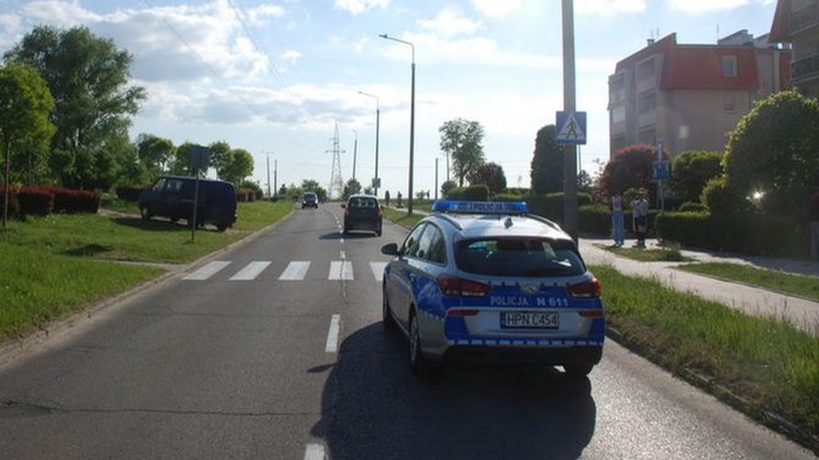 Malbork. Potrącona na Kotarbińskiego kobieta trafiła do szpitala.