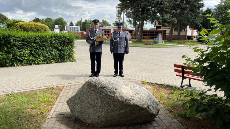 Malbork. Uczcili pamięć policjantów.