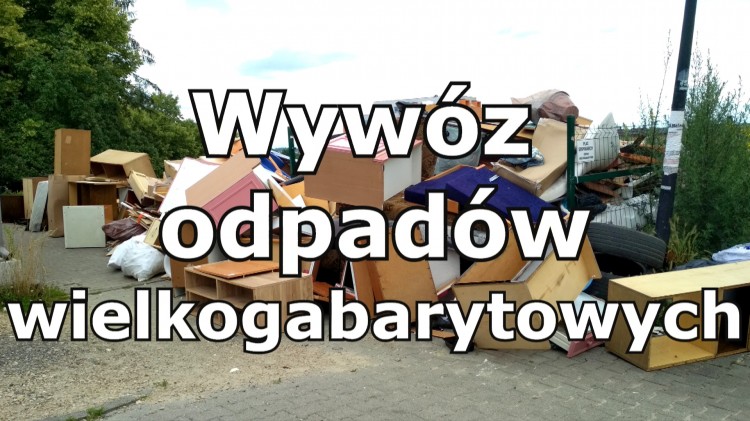 Gmina Miłoradz. Zbiórka odpadów wielkogabarytowych.