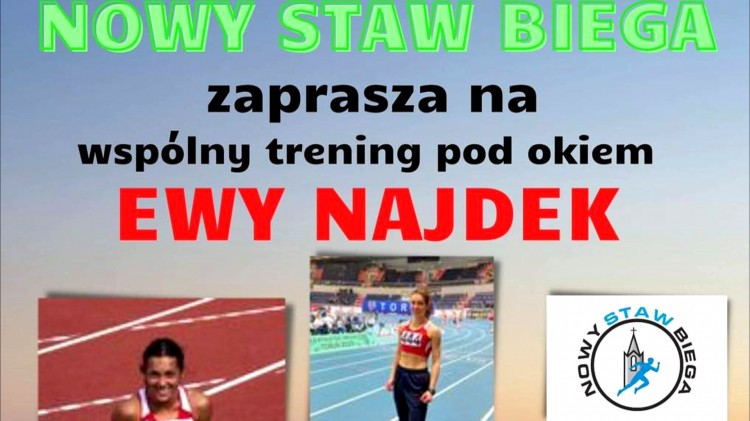 Nowy Staw. Weź udział w treningu prowadzonym przez Ewę Najdek.