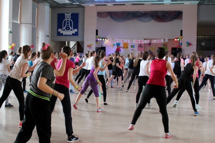 I SZKOLNY MARATON ZUMBA® FITNESS W GIMNAZJUM NR 3 W MALBORKU - 17.04.2015