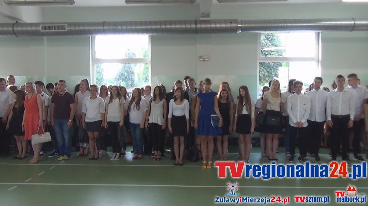 ROZPOCZĘCIE ROKU SZKOLNEGO W ZSP 2 W MALBORKU - 01.09.2015