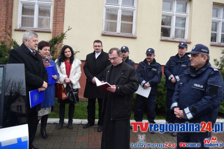   Nowy wóz dla policji. Nowy Dwór Gdański  – 18.12.2015