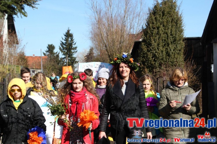 Zespół Szkolno-Przedszkolny. Powitanie wiosny w Drewnicy - 21.03.2016