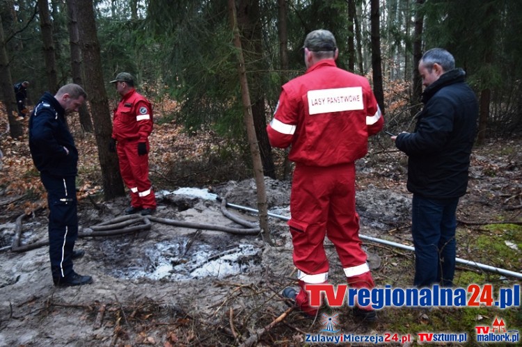 Mierzeja Wiślana. Bursztyniarze zdołali uciec, ale został sprzęt –&#8230;