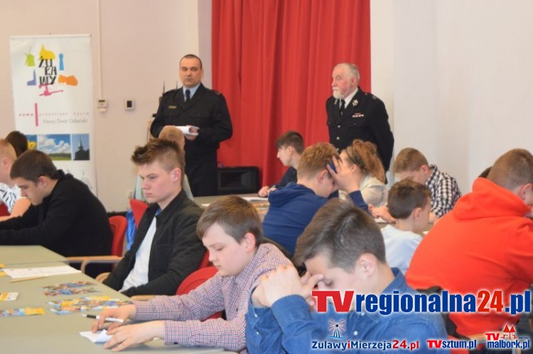 Żuławy i Mierzeja. Powiatowy Turniej Wiedzy Pożarniczej - 6 04 2016