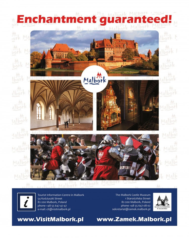 Malbork promuje się w Wizz Magazine - 07.04.2016