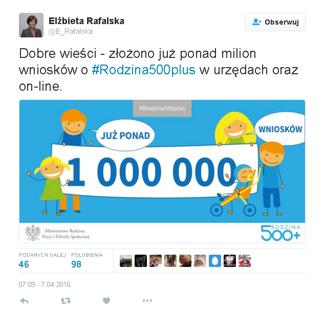 Dzierzgoń/Sztum: 1123 wnioski do Programu 500 +. Najczęstszy błąd&#8230;