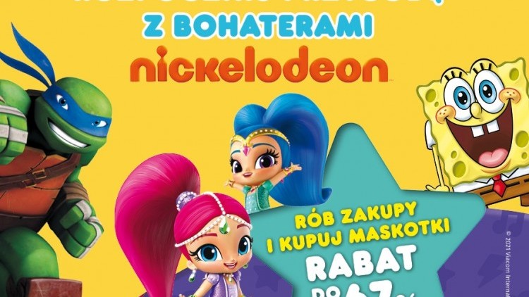 NIEZWYKŁA PRZYGODA Z BOHATERAMI BAJEK NICKELODEON  –  MOŻESZ MIEĆ JE WSZYSTKIE ROBIĄC ZAKUPY W E.LECLERC.