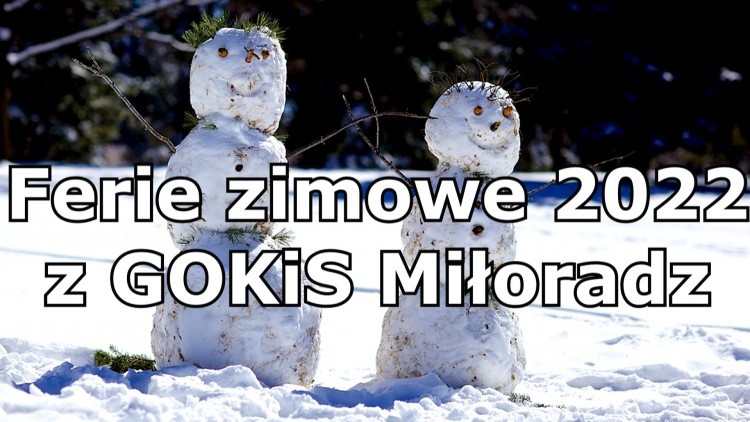 Sprawdź, co gmina Miłoradz przygotowała na ferie zimowe. Szczegóły na plakatach.