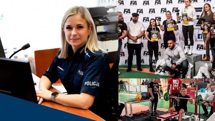 Nowy Dwór Gdański. Sukces policjantki na  Otwartym Pucharze Polski w Wyciskaniu Sztangi Leżąc.