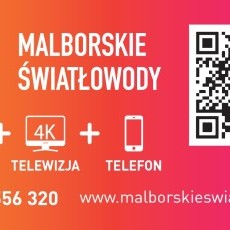 Internet Światłowodowy i Telewizja 4K + Telefon - Malbork, Nowy Staw, Nowy Dwór Gdański, Miłoradz, Frombork, Braniewo od 55 zł