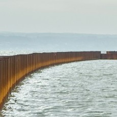 Grudzień na budowie drogi wodnej łączącej Zalew Wiślany z Zatoką…