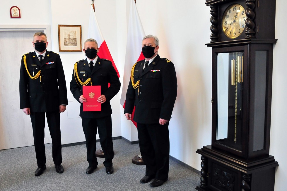 Nowy Dwór Gdański. Powołany został nowy zastępca komendanta KP PSP.