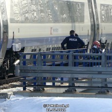 Malbork. Nie żyje mężczyzna potrącony przez pociąg pendolino